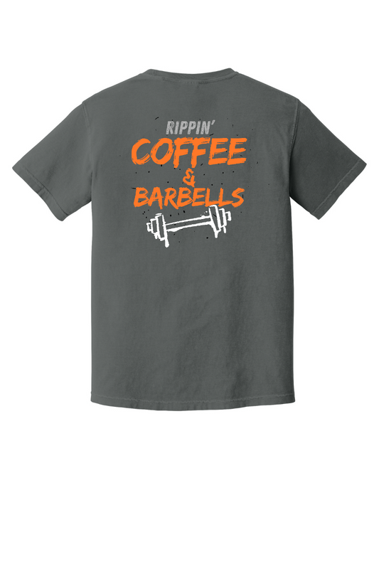 Rippin’ Coffee & Barbells t-shirt