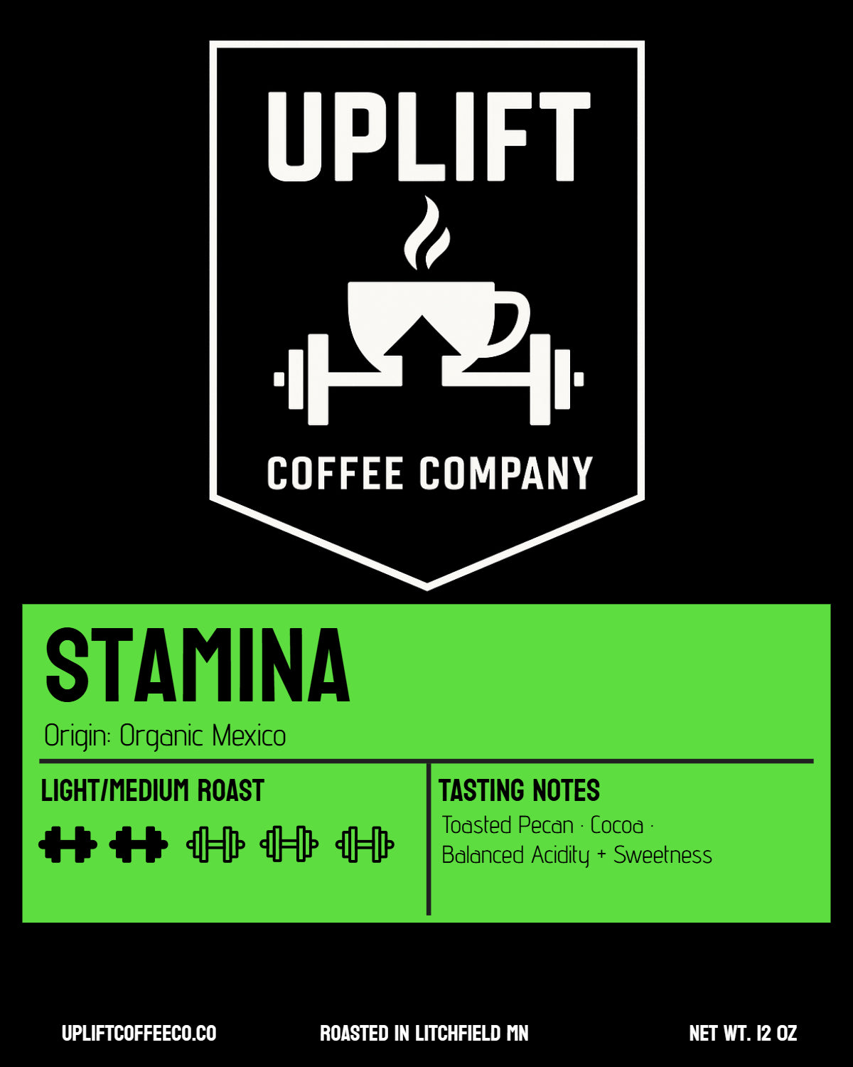 Stamina - Organic - Light/Medium Roast