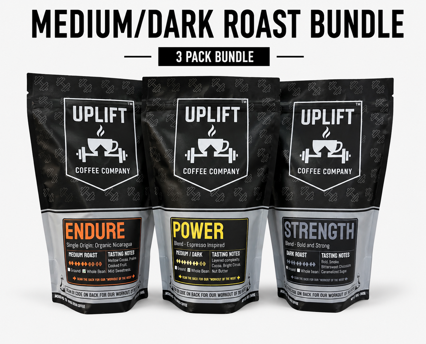Medium/Dark Roast Bundle - Buy 3 Ships FREE